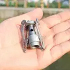 BRS Ultralight Camping Gas Stove Outdoor Folding Gas Burner Cooker Titanium 25g