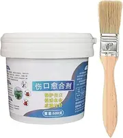 Grafting Tree Sealer,Tree Trunk Branch Cutting Sealer | 500g Shrubs Dressing with Brush, Weatherproof Trunk Branch Supplies for Farming Orchard Home Gardening Backyard