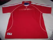 Sydney Swans AFL AF2282 W09 Mens Red Printed Premium Training T Shirt Size S New