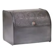 Large Bread Box in Antique Tin