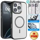 For iPhone 16e 16 15 Pro Max 14 13 12 11 Plus mini Magsafe Case Clear Shockproof
