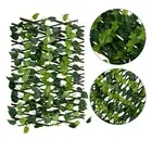 Artificial Hedge Ivy Leaf Garden Fence Privacy Screen Wall Cover Home Decors US