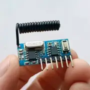 DC 433Mhz Wireless 4 Channel RF Receiver 1527 Learning Code Decoder Module DIY