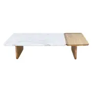 Duo Large Marble Coffee Table
