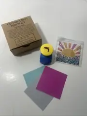 Dolphin Craft Punch Kit Go Bright Ahead Little Brownie Bakers NOS In Box