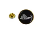 pins pin's badge metal lapel hat button snail
