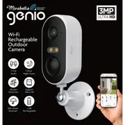 Mirabella Genio Wi-Fi 3MP Outdoor Battery Camera