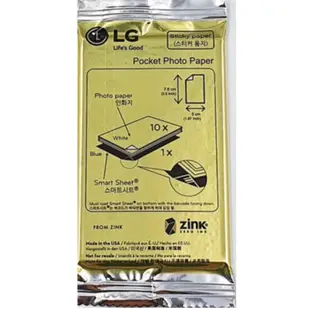 LG 相印機相紙 底片 可黏貼 zink免墨水 LG Pocket Photo PD239 pd233