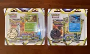 Pokémon Brilliant Stars - 3-Pack Blister Set Leafeon & Glaceon Promo NEW/SEALED!