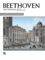Alfred Masterwork EDITION BEETHOVEN TWO SONATAS OPUS 49 FOR THE PIANO MUSIC BOOK