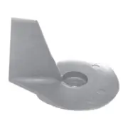 Mercury 25-30-35-40-45-50 Trim Tab ZINC Anode 822157T 2 Lower Unit Steering