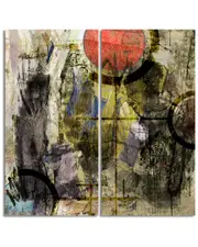 Ready2HangArt Bueno Exchange XXXII 2pc Wrapped Canvas Wall Art by Tristan Scott