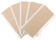 Healvian 10 Sheets Wig Glue Paster Double-Sided Tape Hair Replacement Tape Invisible Tape Double Sided Wig Tape Hair Tape Tabs Tape for Wig Gluesticks Hair Extension Sticker Paper Brown