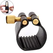Alto Saxophone Headjoint Clip Soft Leather Clip Clamp Whistle/Reed/Clarinet Clip