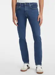 GUESS Men's Jeans G14 Slim Tapered Jeans in Blue Size: 30, Spandex