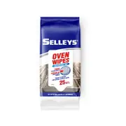 Selleys Oven Cleaner Wipes - 25 Pack