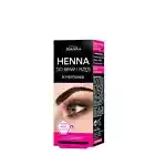 Joanna Creamy Henna Tint Black Eyebrow and Eyelashes Full Dye Kit Set 15ml