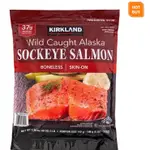 🌸COSTCO FROZEN線上購物🌸#221177 科克蘭 冷凍阿拉斯加野生紅鮭魚 1.36公斤