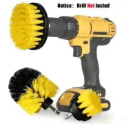 3pcs Drill Brush Attachment Set Power Scrubber Brush With Drill Scrub For