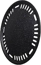 ZUNOXAZ Nonstick Round Griddle Pan Portable Cooking Tray for Pancakes and Eggs Kitchen Tool for Frying and Grilling for Breakfast and Picnics