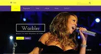 在飛比找Yahoo!奇摩拍賣優惠-Warbler a Music Category 響應式網頁
