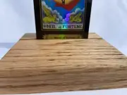 Handmade Solid Oak Tarot Card Holder Display Rack Stand Golden Oak