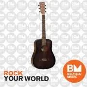 Tanglewood Crossroads Acoustic Guitar Traveller Whiskey Barrel Burst w/ Pickup