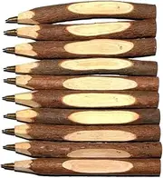 Abcsea 10PCS Wooded Pen, Advanced Creative Original Ecological Handmade Wood Ballpoint Pen - Short