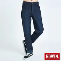 在飛比找樂天市場購物網優惠-EDWIN JERSEYS 迦績 EJ7 保暖中腰錐形牛仔褲