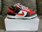 Nike Dunk Low ID Nike By You Red Black White FN0569-900 Size 10.5