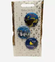 Disney Parks 2020 Pin Trading Finding Nemo Seagull Dory Button Pin Set