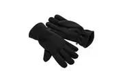 Beechfield Womens/Ladies Recycled Fleece Winter Gloves (Black) - UTRW8314