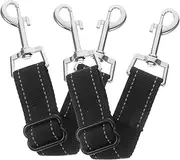 CIYODO Reflective Connector 2pcs Safety Clip Leash Safety Strap Double Clip Small Replacement Adjustable Chain Car