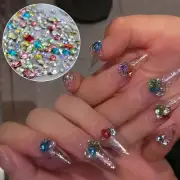 40pcs Mix Nail Diamond Multicolour Decoration Stereoscopic Nail .pi