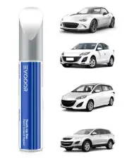 34K Crystal White Pearl Tricoat Touch Up Paint for Mazda Car Scratch Repair