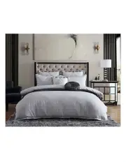 [DaVinci] Orion Quilt Cover Set in Silver