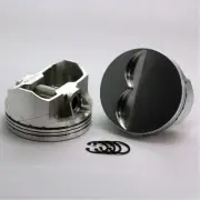 DSS Piston Kit K1-2100-4040; 4.040" Bore -5cc Flat Top for Chevy 350 SBC