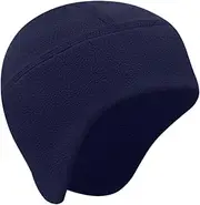 [Generic] Warm Winter Hat - Warm Cycling Hat, Winter Thermal Running Cap | Cycling Hat For Cold Weather, Ear Warmer, Helmet Liner For Cold Weather Equipment, For C, Navy Blue