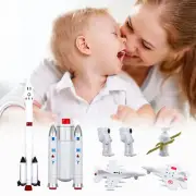 Space Model Toys Sets 7 PCS Space Shuttles Dark Crystal Reaction Figures