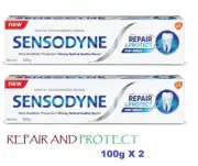 SENSODYNE REPAIR & PROTECT - 100g X 2 | TOOTHPASTE DEEP REPAIR OF SENSITIVE TEET