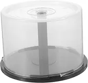 LABRIMP 2 pcs CD Storage Holder Portable Dvd Storage Containers Protective Rack for Organizing and Dvds for Bookshelf and Desktop Use