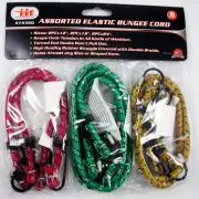 6 Bungee Cord Tie Down Tarp Shock Straps Assortment Set New