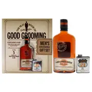 Book of Good Grooming Volume 5 Set - Noble Oud by 18.21 Man Made for Men - 2 Pc 18oz Man Made Wash 3-In-1 Shampoo, Conditioner and Body Wash, 2oz Oil