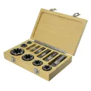 Drill America Taps 1/8"X1/4"X3/8"X1/2"X3/4"X1" Carbon Steel Npt Pipe Tap Die Set