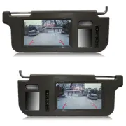 7" Car LCD Rear View Mirror Screen Monitor DVD/VCD/GPS/TV Sun Visor Left/Right