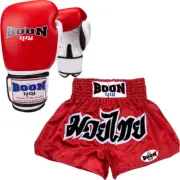 NEW Boon Compact Classic Red Shorts & Gloves
