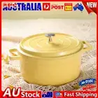 Mini Cast Aluminum Pot Casserole with Lid Kitchen Stew Pot Home Kitchen Utensils