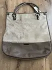 Trina Turk Light Brown Handbag Hobo purse Fur NWT
