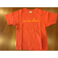 在飛比找蝦皮購物優惠-Nike 火焰 Fire 橘紅色 短袖T恤 M號