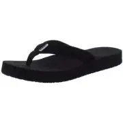 Reef Womens Cushion Breeze Black Flip-Flops Sandals 5 Medium (B,M) BHFO 7968